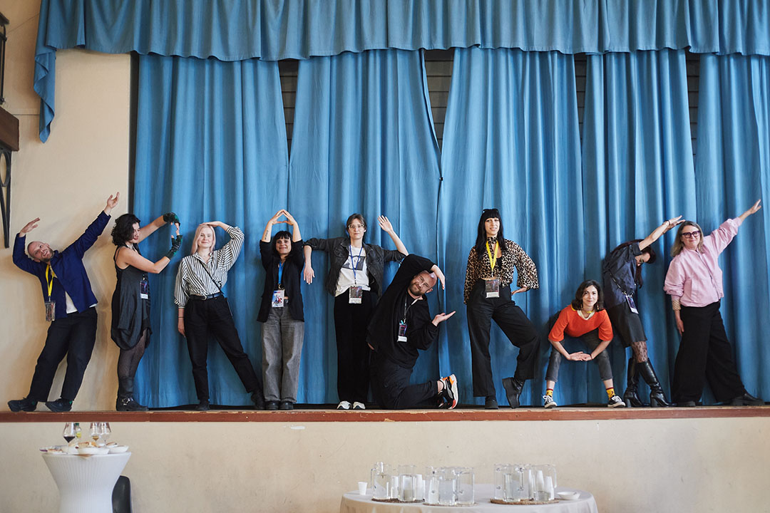 Springbackers spells Springback for the 10th anniversary. © Anna Kushnirenko